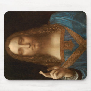 Salvator Mundi (Retter der Welt) (da Vinci) Mousepad