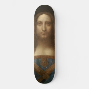Salvator Mundi (Retter der Welt) (da Vinci) Skateboard