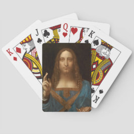 Salvator Mundi (Retter der Welt) (da Vinci) Spielkarten