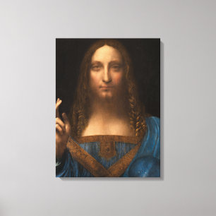 Salvator Mundi von Leonardo da Vinci Leinwanddruck