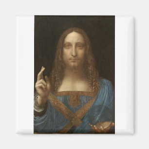 Salvator Mundi von Leonardo da Vinci Magnet