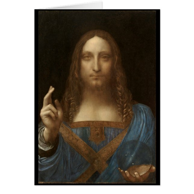 Salvator Mundi von Leonardo da Vinci um 1500 (Vorne)
