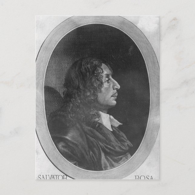 Salvator Rosa Postkarte (Vorderseite)
