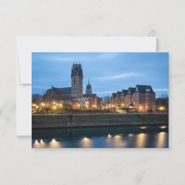 Salvatorkirche Duisburg-Karte (Vorderseite)