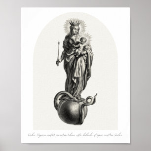 Salve Regina - Print Poster