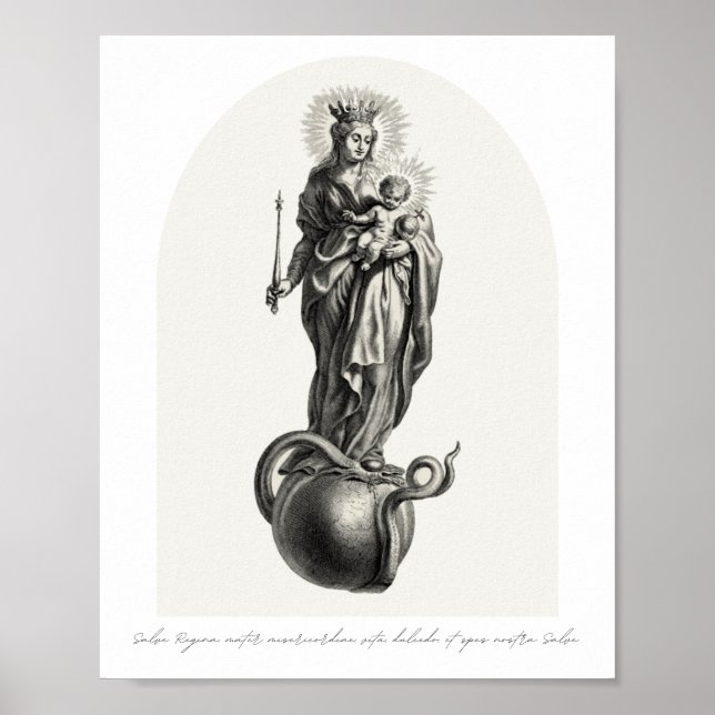 Salve Regina - Print Poster (Vorne)