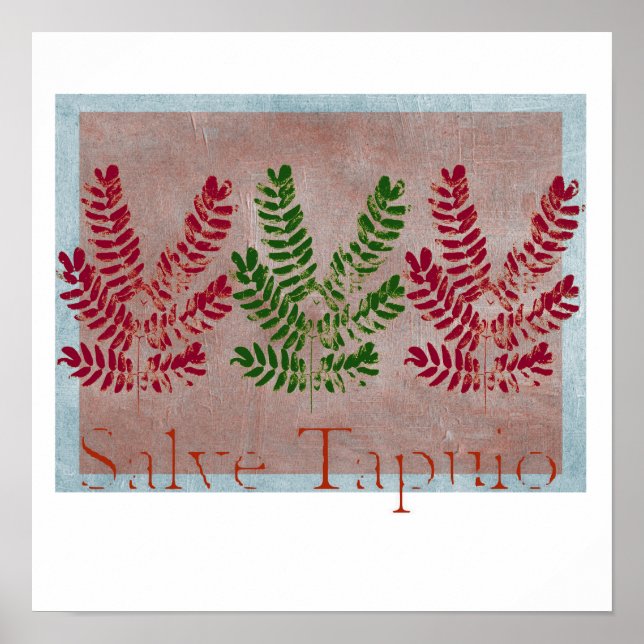 Salve Tapuio Leaf Poster (Vorne)