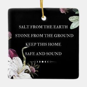 Salz aus der Erde Keramikornament