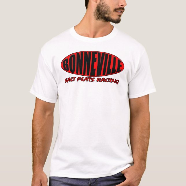 Salz-Ebene-Laufen Bonneville T-Shirt (Vorderseite)