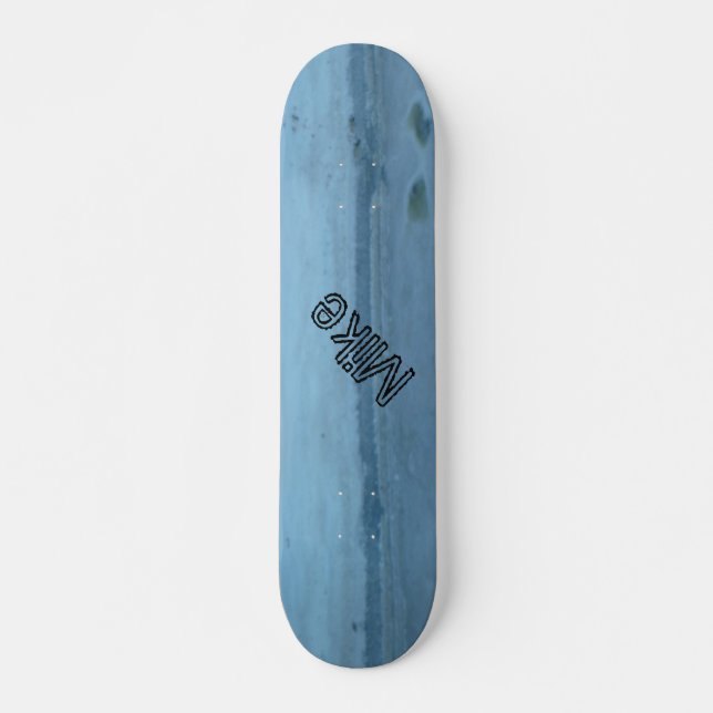 Salz-Ebene-Natur-Skateboard Skateboard (Vorne)