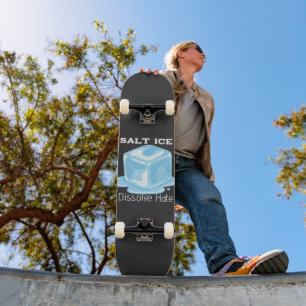 Salz-Eis-Skateboard Skateboard