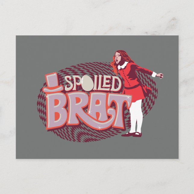 Salz in Veruca - verdorbener Brat Postkarte (Vorderseite)