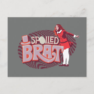 Salz in Veruca - verdorbener Brat Postkarte