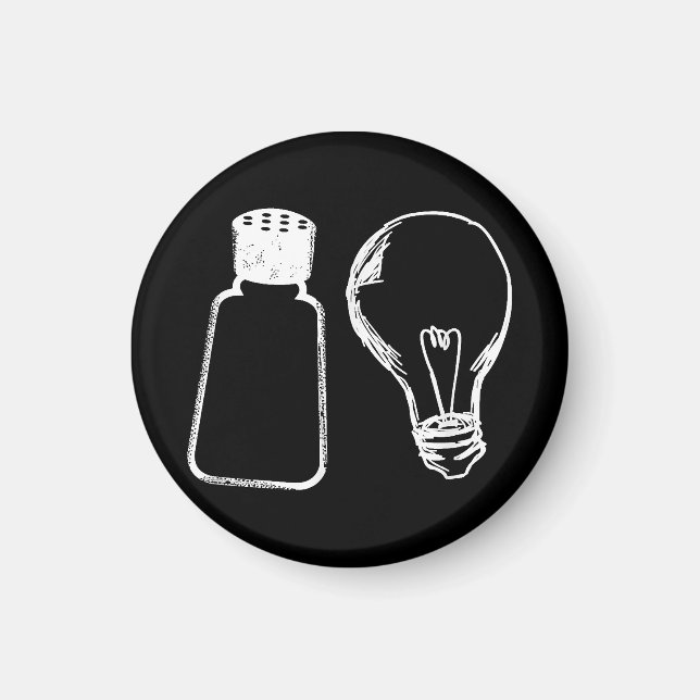 Salz & Licht sein Salz Bibel Verse Matthew 513-1 Magnet (Vorne)