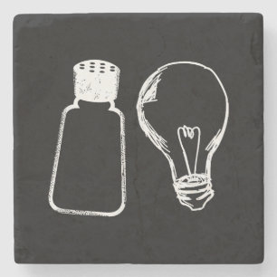 Salz & Licht sein Salz Bibel Verse Matthew 513-1 Steinuntersetzer