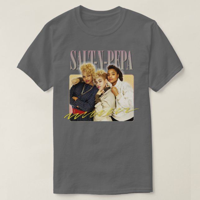 Salz N Pepa 80er Ästhetische Gestaltung 2 T-Shirt (Design vorne)