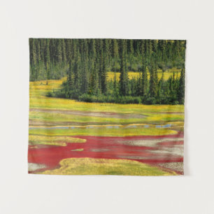 Salz Schlicht & Wald Wood Buffalo Nationalpark Wandteppich