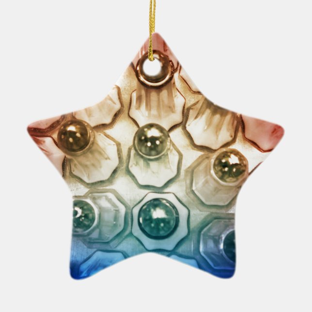 Salz-Schüttele-Apparat Keramik Ornament (Vorne)