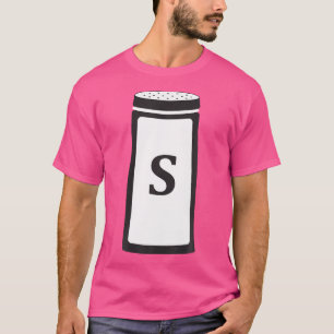 Salz Shaker Kostüm Halloween Salz Pfeffer Matchin T-Shirt