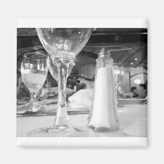 Salz und Glas Magnet