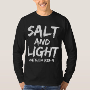 Salz und leicht für Männer Matthew 513-16 Christli T-Shirt