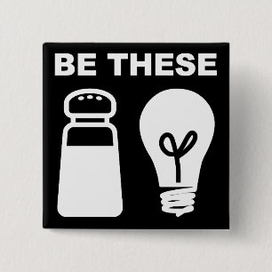 Salz-und Licht-christliches Knopf-Abzeichen-Button Button