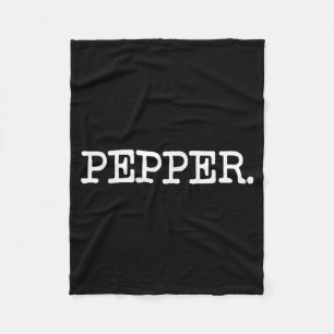 Salz- und PEFFFER-Streuer Lustige passende Hallowe Fleecedecke
