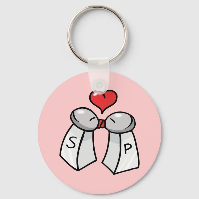 Salz und Pepper Schlüsselanhänger (Vorderseite)