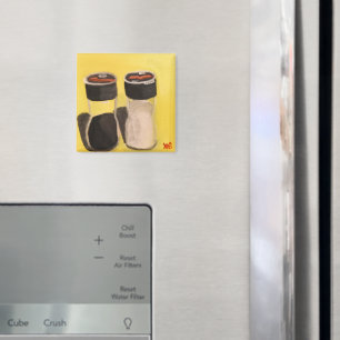 Salz und Pfeffer Magnet