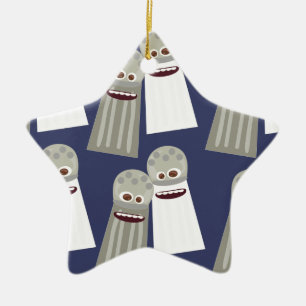 Salz und Pfeffer Süßes Muster Keramik Ornament