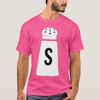 Salz- und Pfefferschüttler, ein paar passende Hall T-Shirt