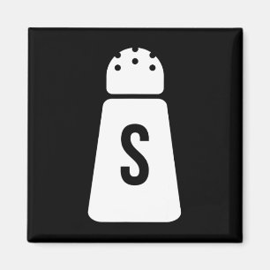 Salz- und Pfefferschüttler Funny Couple Matching H Magnet