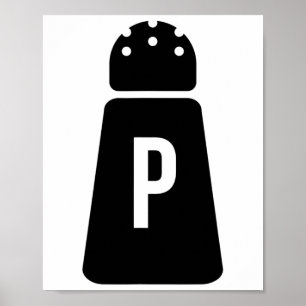 Salz- und Pfefferschüttler Funny Couple Matching H Poster