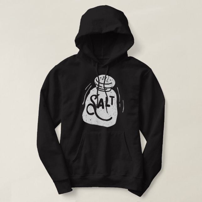 Salz und Pfefferschüttler für Halloween-Kostüme Hoodie (Design vorne)