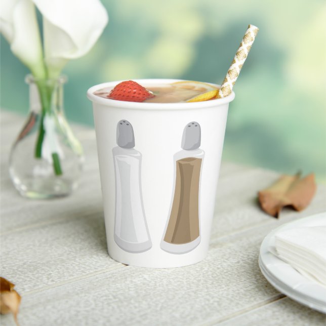 Salz- und Pfefferschüttler Pappbecher (In Situ)