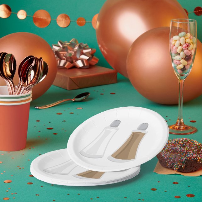 Salz- und Pfefferschüttler Pappteller (Von Creator hochgeladen)
