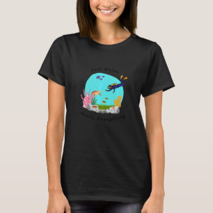 Salz Wasser heilt alles Tauchen Sommer Strand T-Shirt