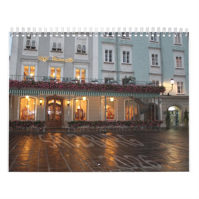 Salzburg 2026 Wandkalender (Titelbild)