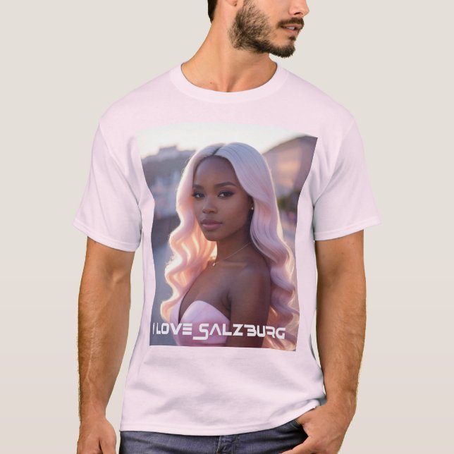 SALZBURG - AUSTRIA - I LOVE SALZBURG T-Shirt (Vorderseite)