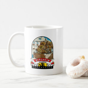Salzburg Bergheim Österreich Souvenir Kaffeetasse