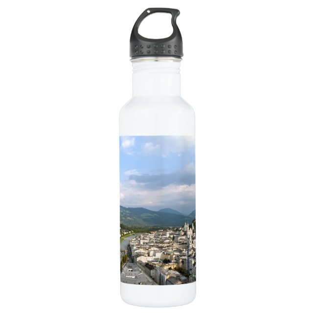 Salzburg Edelstahlflasche (Vorderseite)