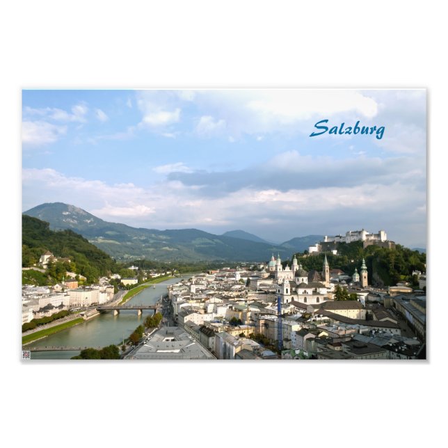 Salzburg Fotodruck (Vorne)