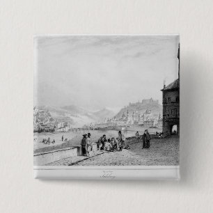 Salzburg, graviert von Bayot u. von Cuvilier, 1840 Button