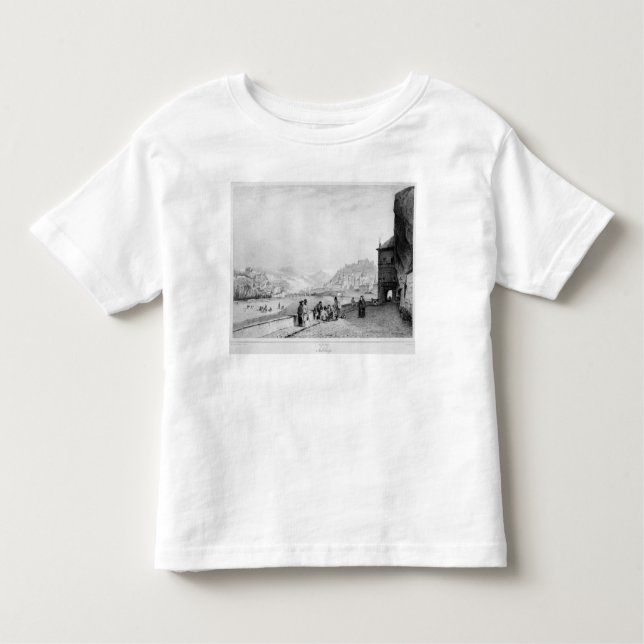 Salzburg, graviert von Bayot u. von Cuvilier, 1840 Kleinkind T-shirt (Vorderseite)