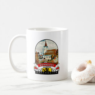 Salzburg Henndorf am Wallersee Österreich Souvenir Kaffeetasse