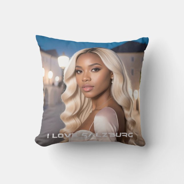 SALZBURG - I LOVE SALZBURG KISSEN (Vorderseite)