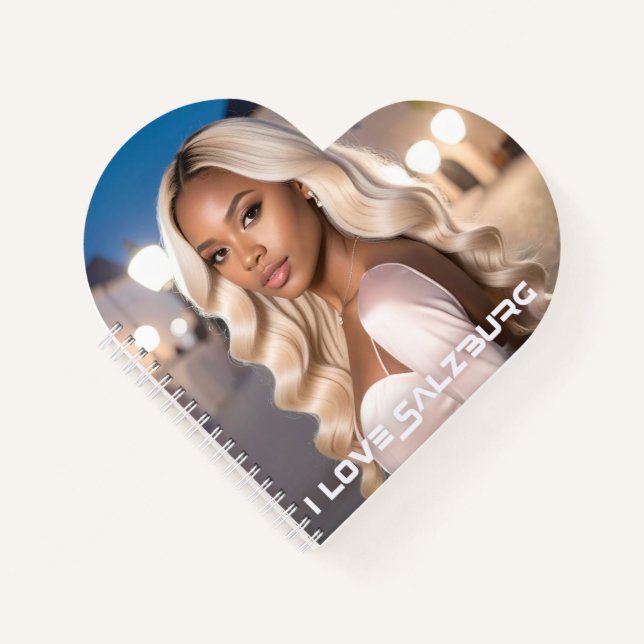 SALZBURG - I LOVE SALZBURG NOTIZBUCH (Vorderseite)