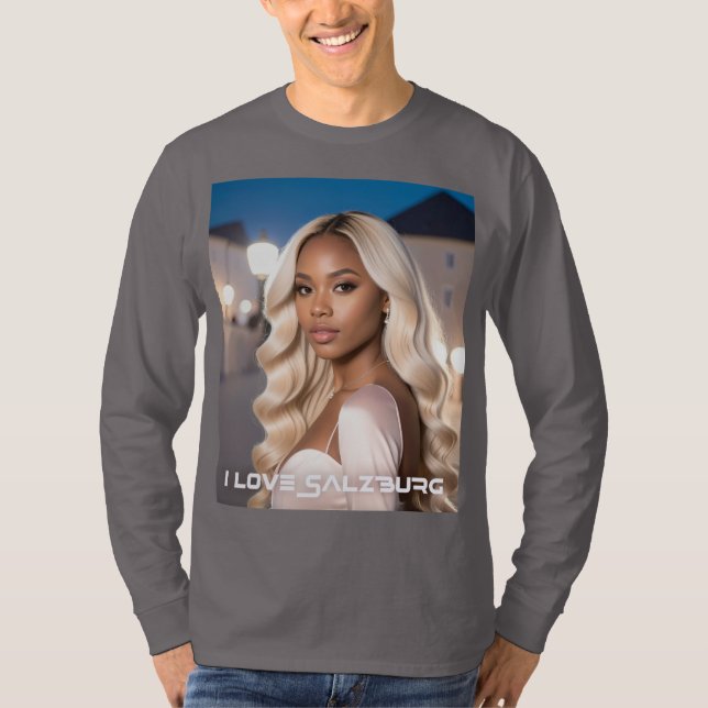 SALZBURG - I LOVE SALZBURG T-Shirt (Vorderseite)