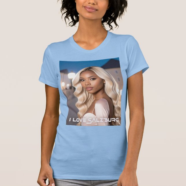 SALZBURG - I LOVE SALZBURG T-Shirt (Vorderseite)