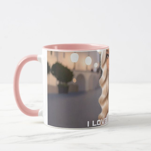 SALZBURG - I LOVE SALZBURG TASSE (Links)